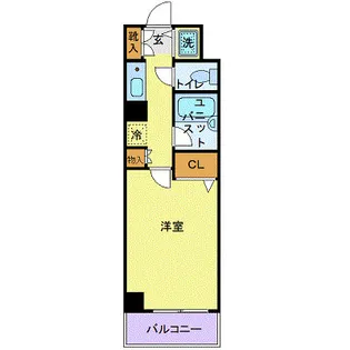 CITY SPIRE 国分寺【2階】の間取り