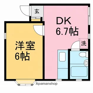 サクラハイツ【2階】の間取り
