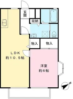 アーバンヒルズ成城 A棟【201号室号室】の間取り