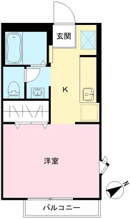 ロジェ芦花公園【101号室号室】の間取り