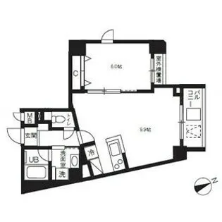 アルティザ自由が丘【1階】の間取り