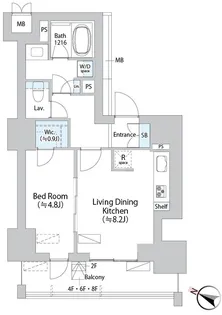 イストワール阿佐ヶ谷【3階】の間取り