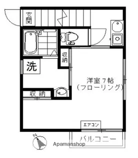 ゾンターク下北沢【2階】の間取り