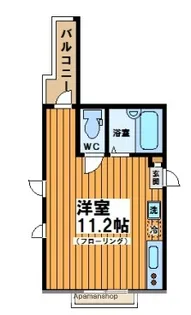 東京都世田谷区松原6丁目【アパート】の間取り