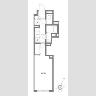 エルファーロ中野富士見町【3階】の間取り