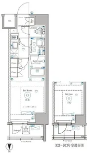 DIPS野方RESIDENCE【3階】の間取り