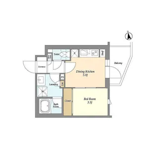ベルファース三軒茶屋【2階】の間取り