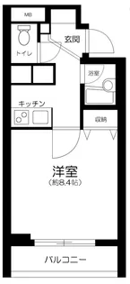 東京都世田谷区上北沢5丁目【マンション】の間取り