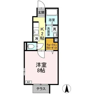 プリマベーラ【1階】の間取り