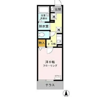 ヴィラ・ファミーユ A【1階】の間取り