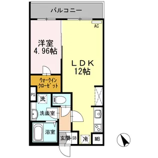 CALLISTO【1階】の間取り