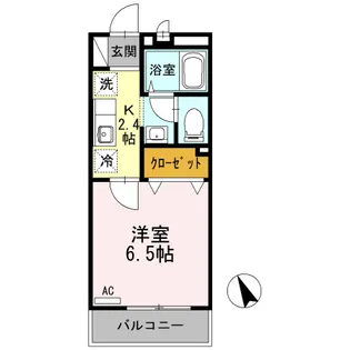 プレアディス2000【1階】の間取り