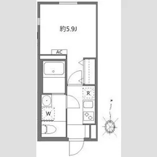 グランピア荻窪【2階】の間取り