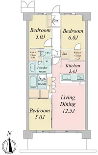 トラープランド蒼麗館【3階】の間取り