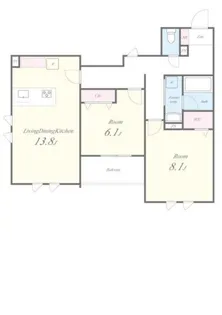 STADT NERIMAーKASUGACHO【2階】の間取り
