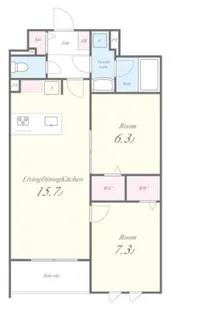 STADT NERIMAーKASUGACHO【3階】の間取り