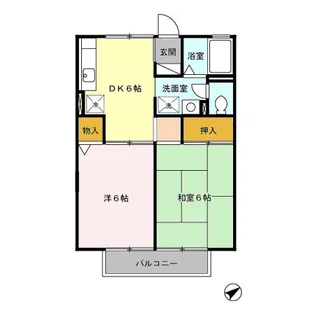 ストークアレイ【1階】の間取り