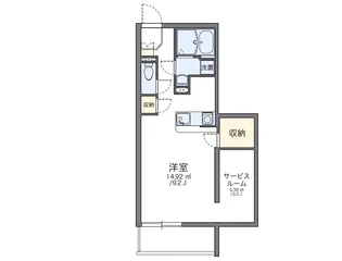 MAISON LUMIERE【2階】の間取り