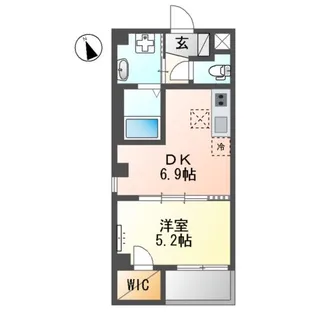 グランチェスタ【1階】の間取り