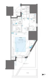 ZOOM信濃町【3階】の間取り