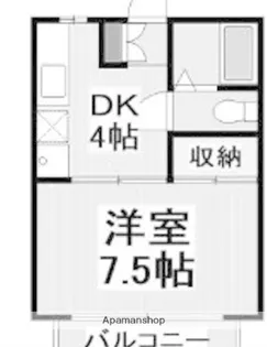 東京都杉並区和田1丁目【アパート】の間取り