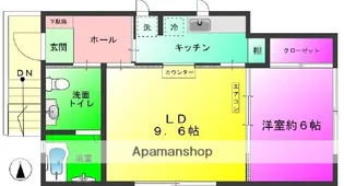 内藤ハウス【2階】の間取り