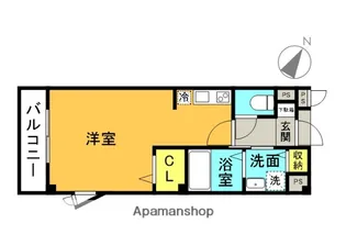 ヴィラガルザ【1階】の間取り