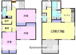 東京都小金井市貫井北町5丁目【一戸建】の間取り