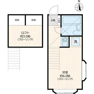 PAPA’S MAMA’S【1階】の間取り