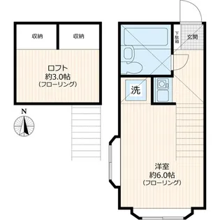 PAPA’S MAMA’S【1階】の間取り