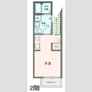 COSMO VILLA CHOFU【202号室】の間取り