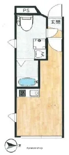 CICADA RESIDENCE NAKANO【3階】の間取り