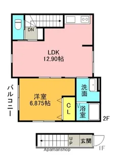 シエル西荻北【2階】の間取り