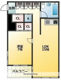 エムティーコート【4階】の間取り