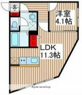 KAレジデンス上石神井【3階】の間取り