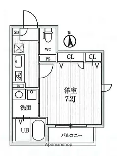 BACKLANEHOUSE【1階】の間取り