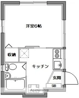 メゾンスール【1階】の間取り