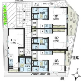 SIESTAVILLA練馬高野台TERRAVENE【1階】の間取り