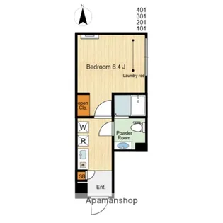 M’S高円寺南5【401号室】の間取り