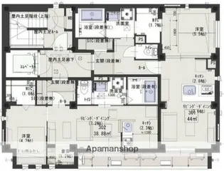 グリーンレジデンス【3階】の間取り