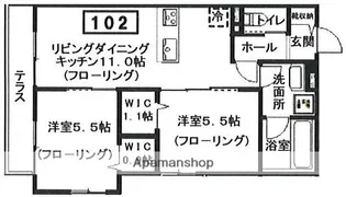 SPLENDOR【1階】の間取り