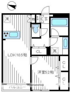 サンフィオーレ【3階】の間取り