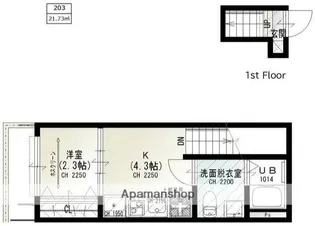 SOLUNA CRACIA OGIKUBOⅣ【2階】の間取り