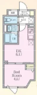 エルファーロ中野Ⅸ【1階】の間取り