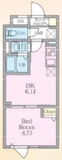 エルファーロ中野Ⅸ【3階】の間取り