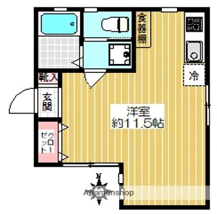 プリオーレ【1階】の間取り