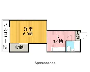 第二三菱荘【2階】の間取り