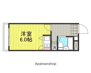 メゾンドゥ北斗【2階】の間取り