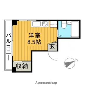 東京都武蔵野市吉祥寺本町4丁目【マンション】の間取り