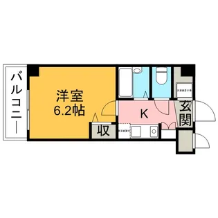 ヴェルト中野上鷺宮【3階】の間取り